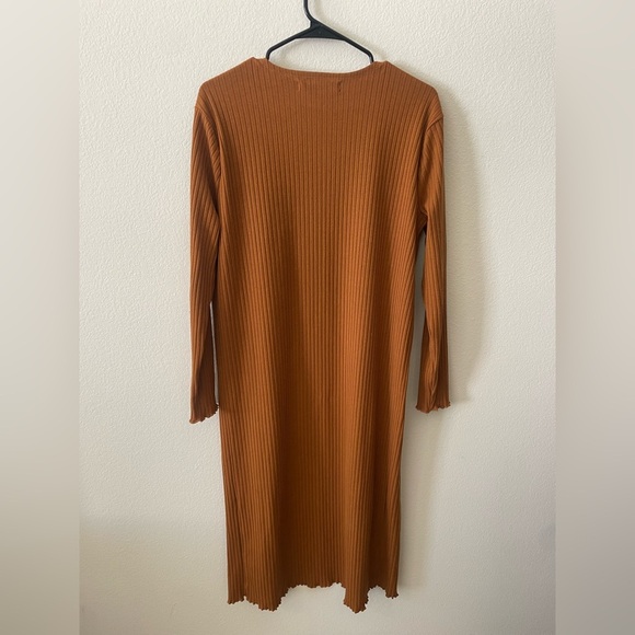 House of Harlow 1960 and revolve tan long sleeve long cardigan - Picture 3 of 3